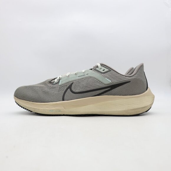 Nike Air Zoom Pegasus 40 Men's Size 14 Premium Light Iron Ore Running Sneakers - Picture 4 of 10